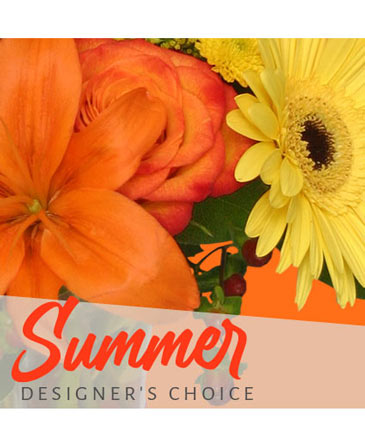 Sunny Summer Florals Designer's Choice in Rocky Hill, CT | THE ROOT SYSTEM